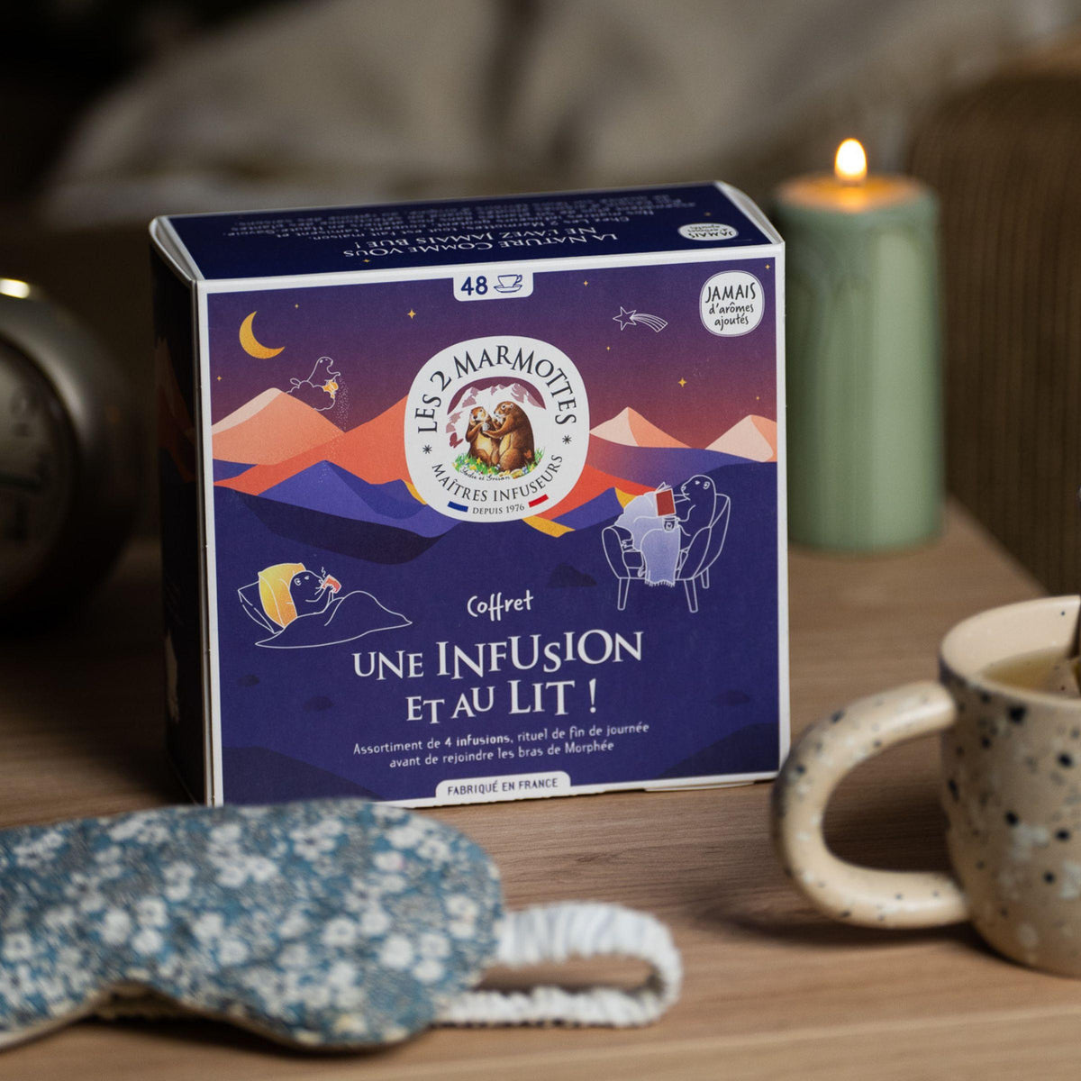 Petit coffret de tisanes pour la nuit