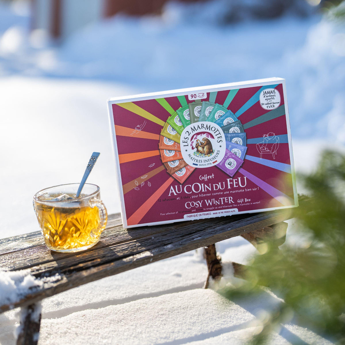 Coffret de tisanes pour l'hiver