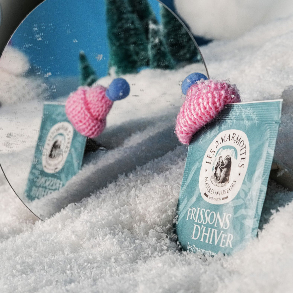 Sachet tisane frissons d'hiver, infusion réconfortante aux épices