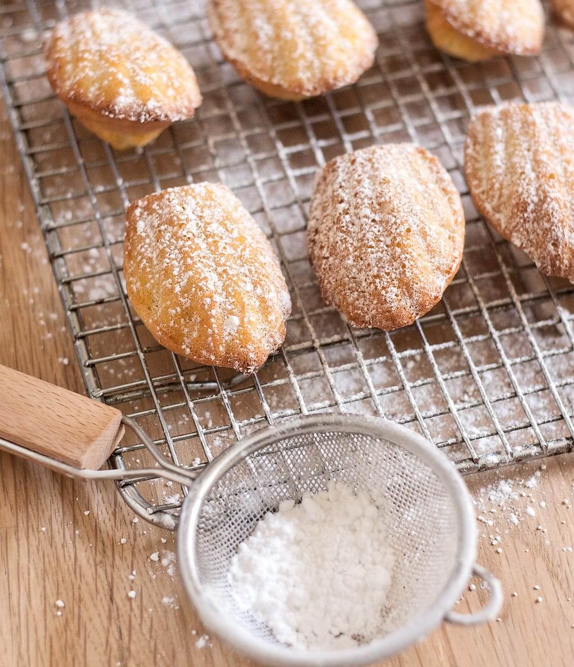 Recette de madeleines à la verveine