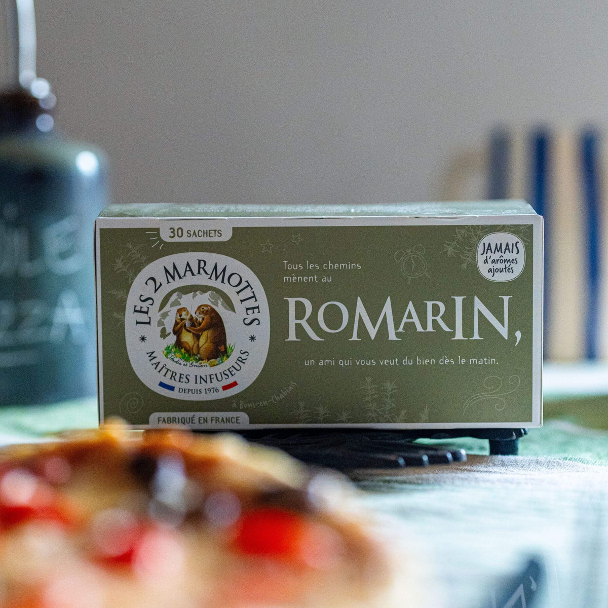 Tisane de romarin, pur romarin bio pour faciliter naturellement la digestion