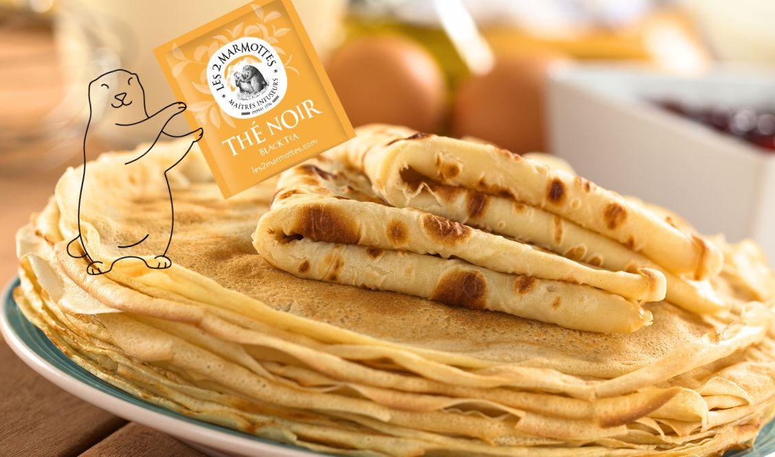 L’incroyable recette des crêpes au thé