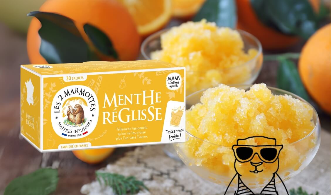 Granité Menthe-Réglisse aux fruits rouges : le dessert star de l’été