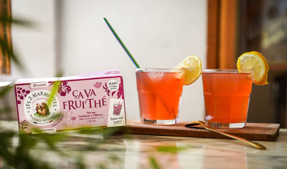 Le cocktail sans alcool frais et fruité des 2 Marmottes