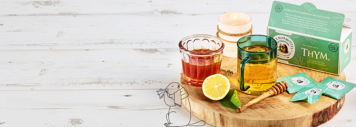 Maux d'hiver : la tisane de thym, remède de grand mere