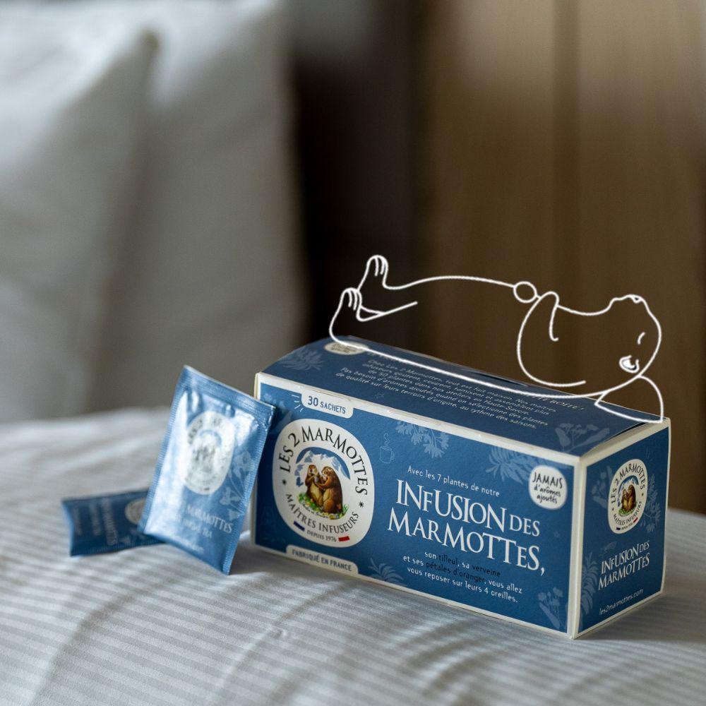 Tisane pour dormir les 2 marmottes