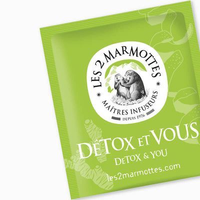 Sachet d'infusion Detox et Vous les 2 marmottes