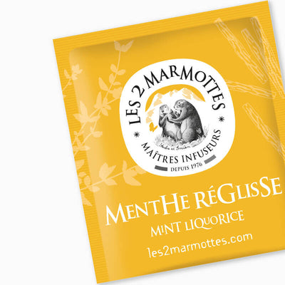 sachet d'infusion menthe réglisse